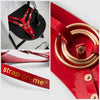 Harnais Similicuir Fabulous - strap-on-me - Rouge vernis